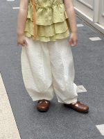 【90-140cm】トップスorパンツ 女の子 フリル ゆったり - 画像 (5)