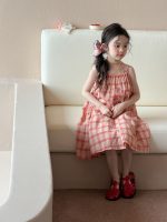 【90-150cm】ワンピース 女の子 チェック スウィート - 画像 (5)