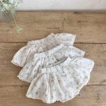 【73-100cm】ショートパンツ ベビー 花柄 かわいい