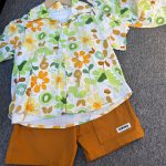 【80-150cm+親サイズ】ワンピースorトップス 親子ペア ビーチ ナチュラル - 画像 (15)