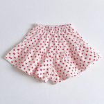 【73-120cm】ショートパンツ ベビー 薄手 フリル 合わせやすい - 画像 (5)