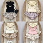 【73-110cm】パンツ ベビー 花柄 フリル おしゃれ - 画像 (2)