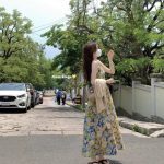 【80-150cm+親サイズ】ワンピースorトップスorパンツ 親子ペア 花柄 ファッション - 画像 (4)