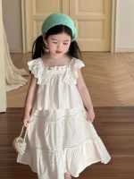 【90-140cm】セットアップ 女の子 ジャカード フリル - 画像 (4)