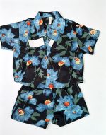 【90-150cm+親サイズ】ワンピースorシャツorショートパンツ 親子ペア 花柄 おしゃれ - 画像 (9)