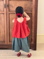 【90-140cm】トップスorパンツ 女の子 ゆったり 韓国風 - 画像 (9)