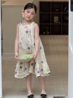 【90-150cm】ワンピース 女の子 ノースリープ シンプル - 画像 (7)