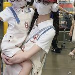 【80-150cm+親サイズ】シャツorトップス 親子ペア カジュアル 通園 - 画像 (5)