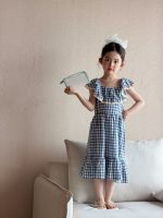 【90-150cm】ワンピース 女の子 チェック柄 カジュアル - 画像 (2)
