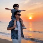 【90-150cm+親サイズ】セットアップ 親子ペア ドット柄 おしゃれ - 画像 (5)