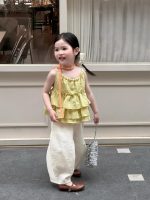 【90-140cm】トップスorパンツ 女の子 フリル ゆったり - 画像 (3)