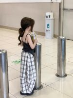 【90-140cm】トップスorパンツ 女の子 チェック柄 カジュアル - 画像 (4)