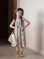 【90-150cm】ワンピース 女の子 フラワー ノースリープ - 画像 (8)