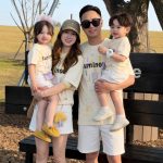 【80-150cm+親サイズ】Tシャツorショートパンツ 親子ペア シンプル スウィート - 画像 (3)