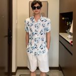 【80-150cm+親サイズ】シャツ 親子ペア ゆったり レトロ - 画像 (7)