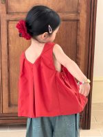 【90-140cm】トップスorパンツ 女の子 ゆったり 韓国風 - 画像 (10)