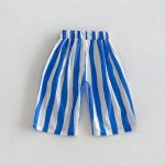【80-130cm】パンツ 男の子 ストライプ カジュアル - 画像 (4)