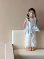 【90-150cm】トップスorパンツ 女の子 フリル ゆったり - 画像 (5)