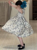 【90-150cm】ワンピース 女の子 花柄 ノースリープ - 画像 (5)