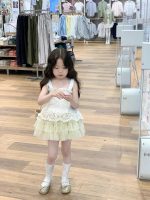【90-140cm】トップスorスカート 女の子 レース ラメチュール - 画像 (4)