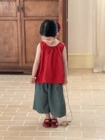 【90-140cm】トップスorパンツ 女の子 ゆったり 韓国風 - 画像 (4)