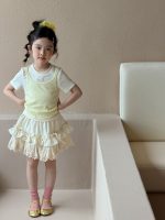 【90-150cm】トップスorキュロット 女の子 レイヤード フリル - 画像 (6)