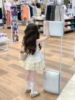 【90-140cm】トップスorスカート 女の子 レース ラメチュール - 画像 (2)
