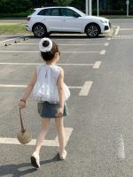 【90-140cm】トップスorスカート 女の子 ノースリープ レトロ - 画像 (5)