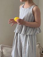 【90-150cm】セットアップ 女の子 ストライプ おしゃれ - 画像 (6)