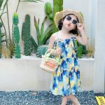 【80-150cm+親サイズ】シャツorワンピース 親子ペア ゆったり レトロ - 画像 (7)