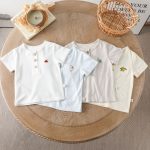 【73-100cm】半袖Ｔシャツ ベビー 刺繍 シンプル - 画像 (3)