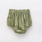 【66-100cm】トップスorショートパンツ ベビー フリル ノースリープ - 画像 (8)