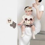 【73-100cm】セットアップ ベビー クマ かわいい - 画像 (3)