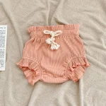 【66-90cm】ロンパース or ボトムス ベビー ノーカラー フリルリーブ - 画像 (24)