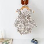 【66-100cm】セットアップ ベビー 花柄 キャミソール - 画像 (7)
