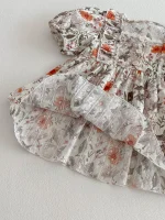 【66-100cm】セットアップ ベビー フリル 小花柄 - 画像 (22)