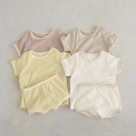 【66-90cm】セットアップ ベビー キャンディカラー 4色選べる - 画像 (3)