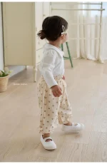 【80-130cm】パンツ ベビー ハートor小花柄 虫除け - 画像 (25)