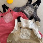 【90-150cm】サロペット キッズ服 カラフルマウンテン ポケット付き - 画像 (3)