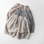 【80-130cm】ショートパンツ 男の子 リネン混紡 ビッグヒップ - 画像 (9)