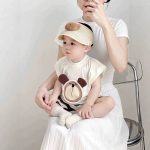 【73-100cm】セットアップ ベビー クマ かわいい - 画像 (2)