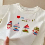 【73-120cm】セットアップ ベビー 女の子 カートゥーンプリント - 画像 (13)
