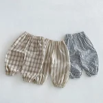 【73-110cm】パンツ ベビー 韓国風 ストライプorチェック - 画像 (25)