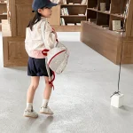 【80-130cm】ショートパンツ 女の子 バイカラー カジュアル - 画像 (21)