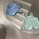 【66-100cm】オーバーオール ベビー インスタ風 デニム - 画像 (2)