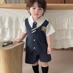 【73-100cm】セットアップ 可愛い スクール風 - 画像 (5)
