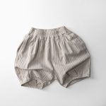 【80-130cm】ショートパンツ 男の子 リネン混紡 ビッグヒップ - 画像 (5)