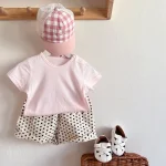 【66-100cm】Tシャツ ベビー うさぎor熊柄orノーカラー - 画像 (23)