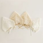 【GOODS】帽子 ベビー 刺繍 薄手 レトロ 花柄
