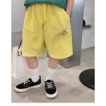 【90-160cm】ショートパンツ 男の子 5色選べる 超人気 ストリート系 無地 - 画像 (8)